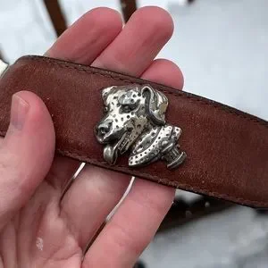 Brighton | Accessories | 992 Brighton Dog Themed Belt | Poshmark display picture 3